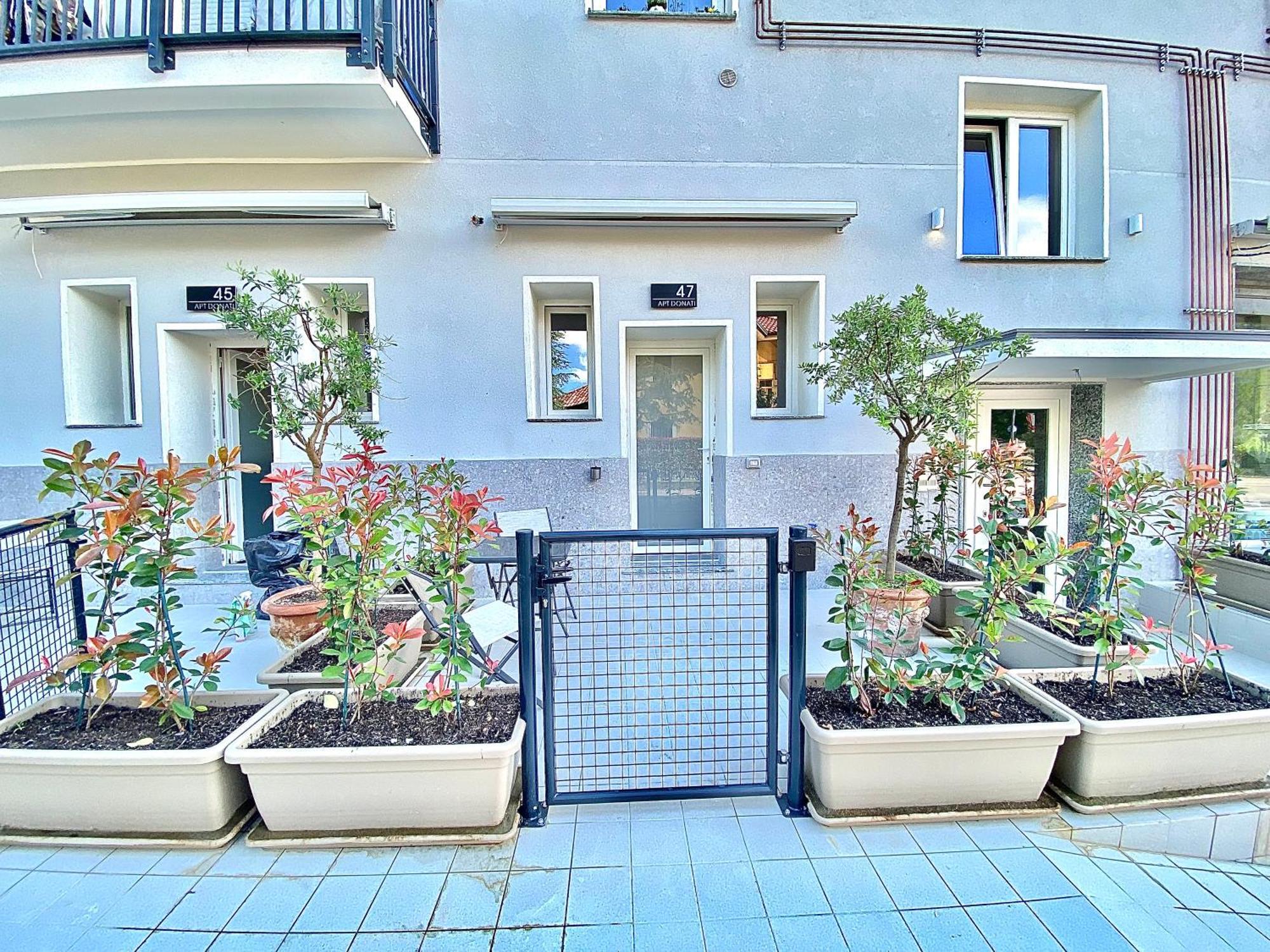 Apt Donati Home, Modernita E Comfort Con Parcheggio Gratuito Privato E Spazio Esterno Privato Cassano dʼAdda Exterior foto